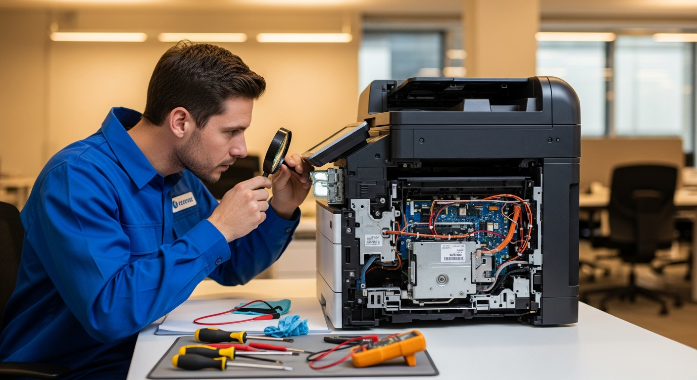 Manutenção preventiva de impressoras
